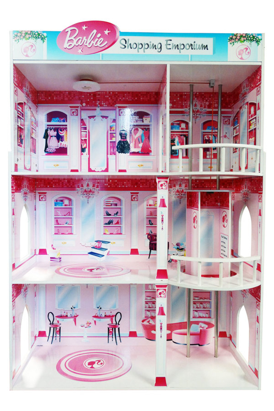 barbie shopping mall set