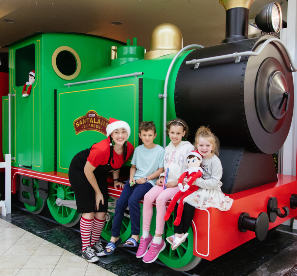 All Aboard The <div class='break'></div>Santaland Express Train