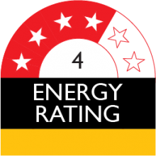 energy rating 4 stars